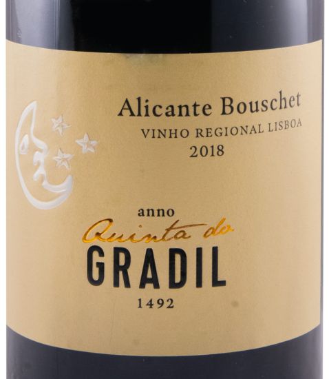 2018 Quinta do Gradil Alicante Bouschet red