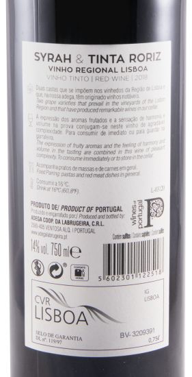2018 ACL Syrah & Tinta Roriz red