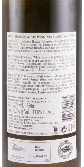 2020 Quinta de S. Francisco branco