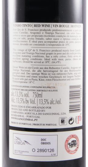2018 Quinta de S. Francisco tinto