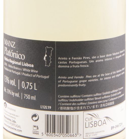 2018 Manz Platónico branco