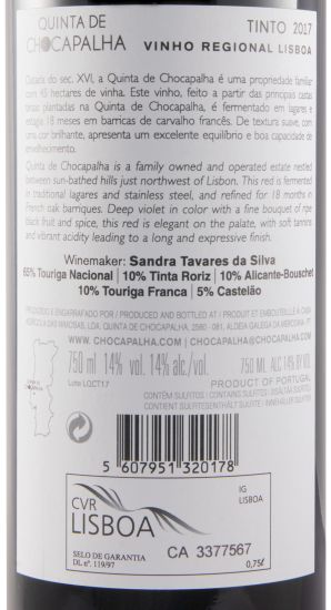 2017 Quinta de Chocapalha tinto