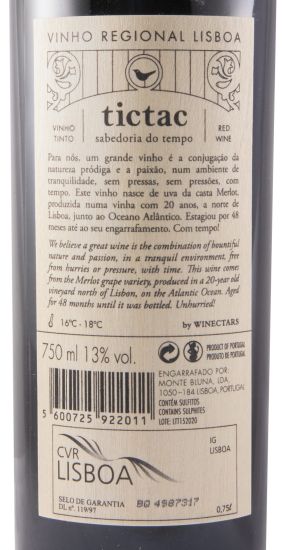 2015 Monte Bluna Tictac red