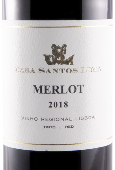 2018 Casa Santos Lima Merlot red