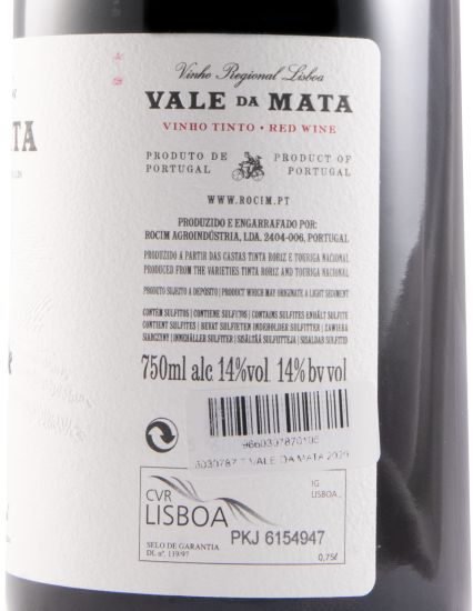 2020 Rocim Vale da Mata tinto