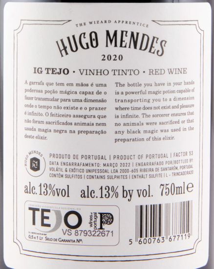 2020 Hugo Mendes Tejo red