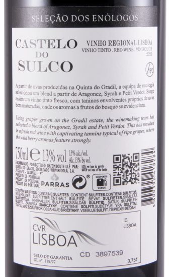 2021 Castelo do Sulco Seleção dos Enólogos red