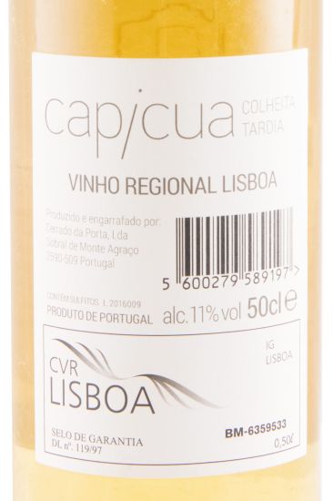 2016 Capicua Colheita Tardia branco 50cl