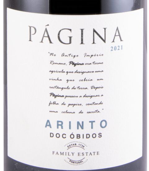 2021 Página Arinto branco