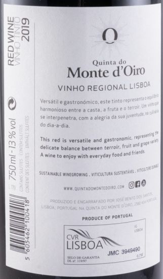 2019 Quinta do Monte d'Oiro tinto