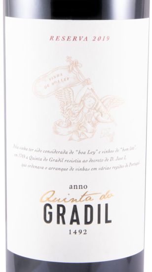 2019 Quinta do Gradil Reserva red