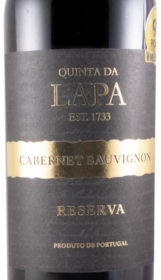 2018 Quinta da Lapa Cabernet Sauvignon Reserva red (damaged label)