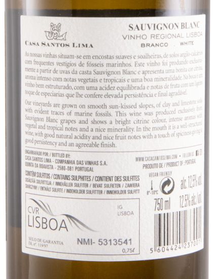 2023 Casa Santos Lima Sauvignon Blanc white