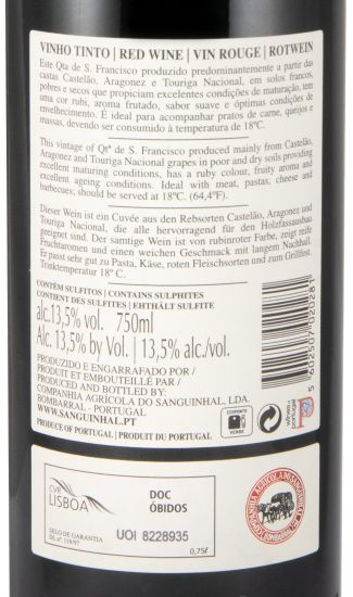 2020 Quinta de S. Francisco red