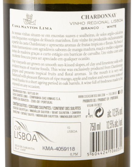 2023 Casa Santos Lima Chardonnay branco