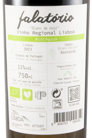 2023 Falatório Blanc de Noir biológico branco