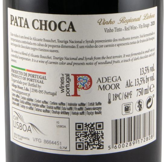2020 Pata Choca tinto
