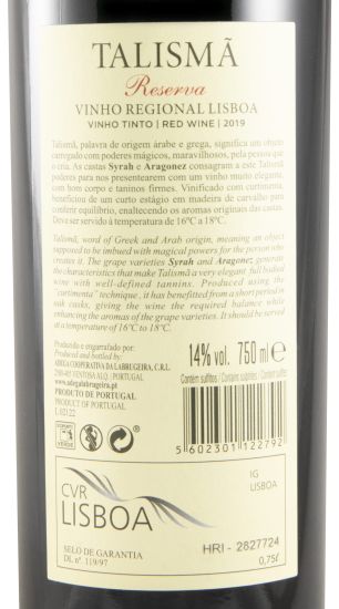 2019 Talismã Reserva red