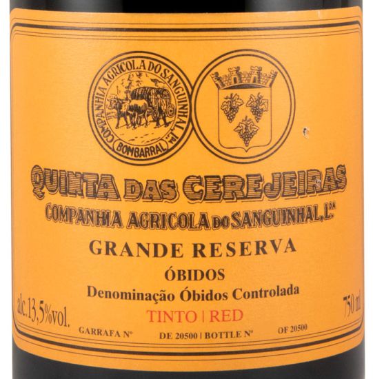 2019 Quinta das Cerejeiras Grande Reserva red