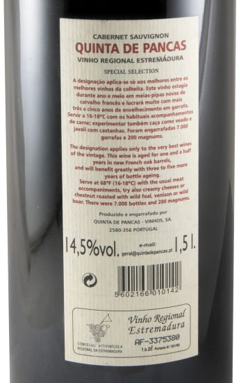 2003 Quinta de Pancas Cabernet Sauvignon red 1.5L