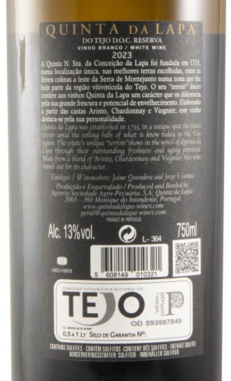 2023 Quinta da Lapa Reserva branco