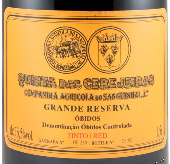 2019 Quinta das Cerejeiras Grande Reserva tinto 1,5L