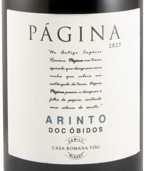 2023 Página Arinto white