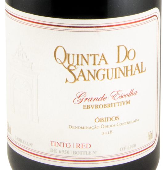 2018 Quinta do Sanguinhal Grande Escolha red