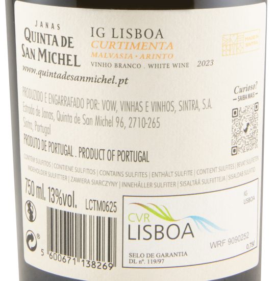 2023 Quinta de San Michel Curtimenta branco