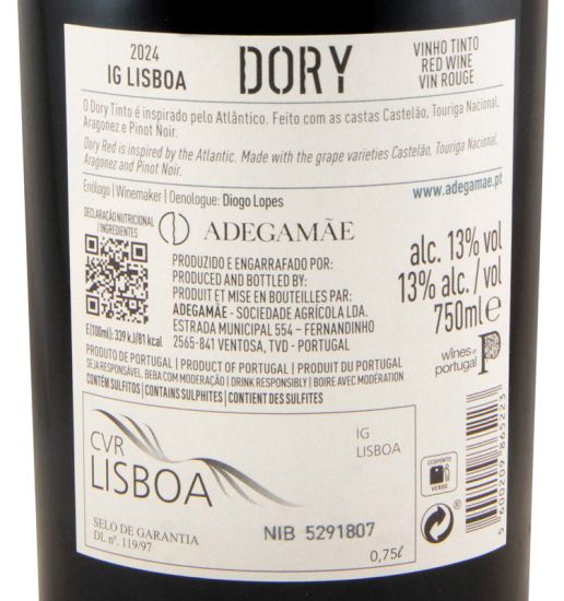 2024 AdegaMãe Dory red
