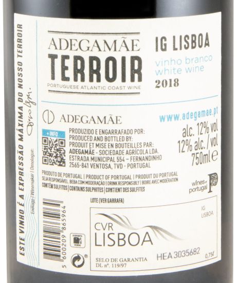 2018 AdegaMãe Terroir white