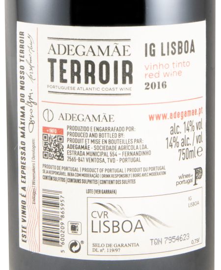 2016 AdegaMãe Terroir red
