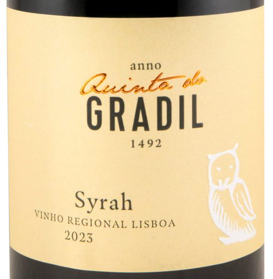 2023 Quinta do Gradil Syrah red