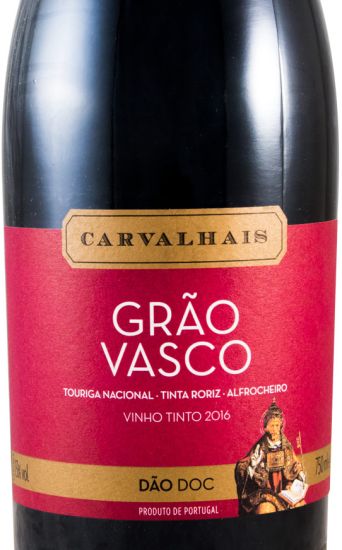 2016 Grão Vasco red