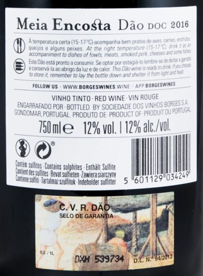 2016 Meia Encosta tinto
