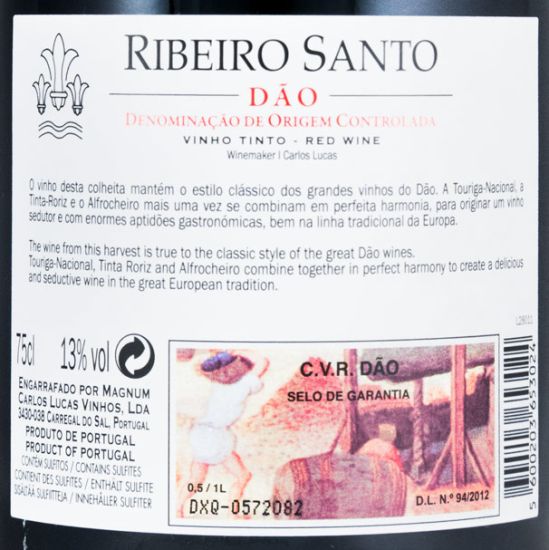 2016 Ribeiro Santo red