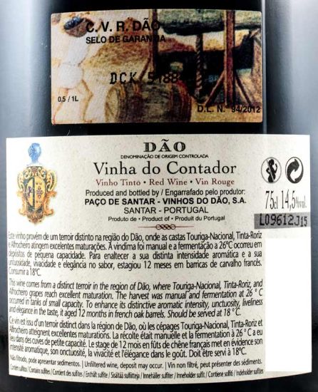 2009 Paço dos Cunhas Vinha do Contador tinto