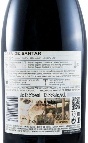 2016 Casa de Santar red