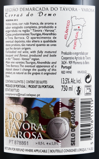 2012 Terras do Demo red