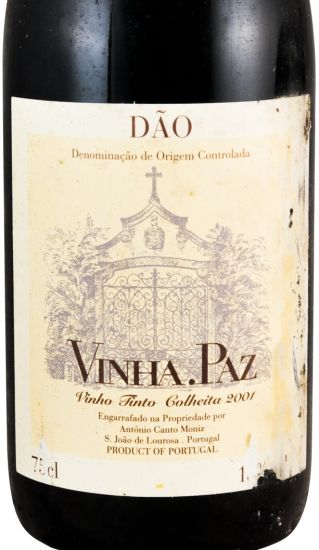 2001 Vinha Paz red