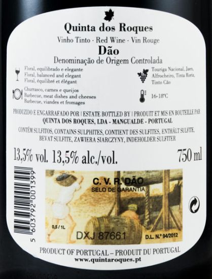 2015 Quinta dos Roques tinto