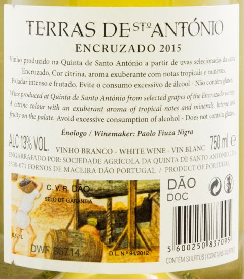 2015 Terras de Santo António Encruzado branco