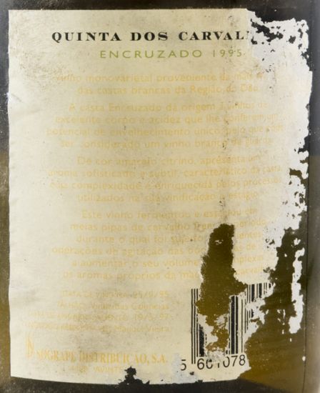 1995 Quinta dos Carvalhais Encruzado branco