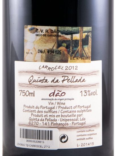 2012 Quinta da Pellada Carrocel red