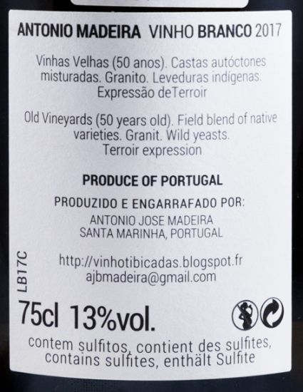 2017 António Madeira white