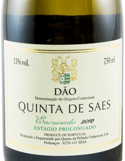 2010 Quinta de Saes Encruzado Reserva Late Release branco