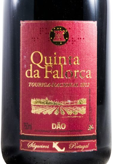 2012 Quinta da Falorca Touriga Nacional tinto