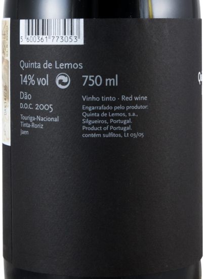 2005 Quinta de Lemos Dona Louise red