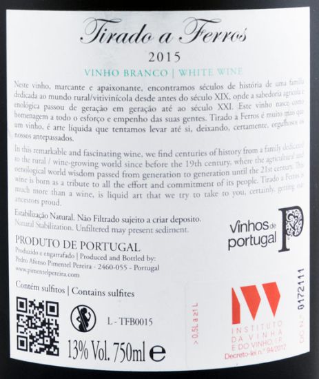 2015 Tirado a Ferros white
