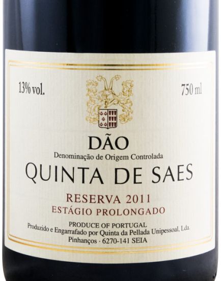 2011 Quinta de Saes Estágio Prolongado Reserva tinto